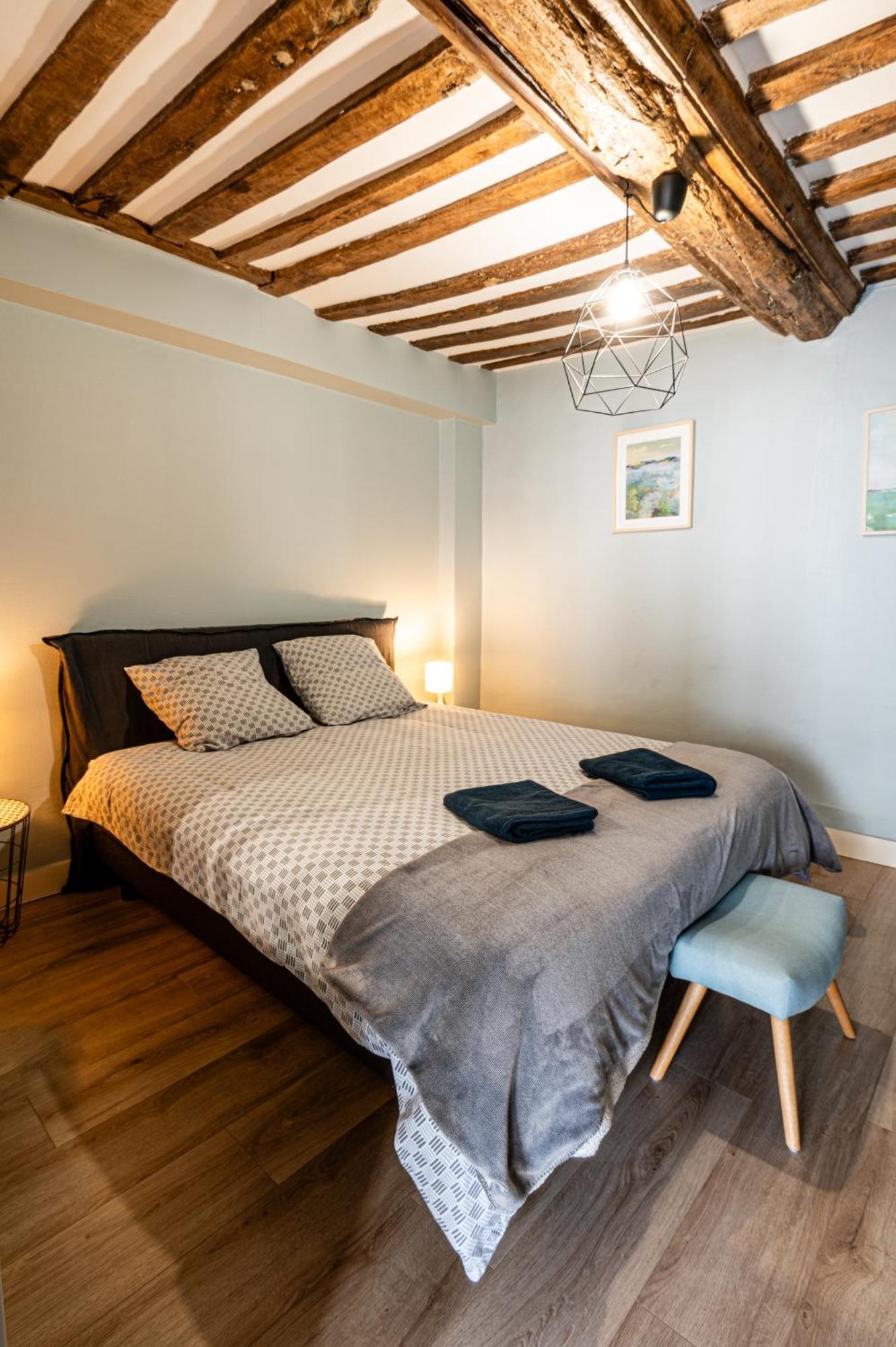 Cosy Loft - Plein Centre D'Honfleur Apartment ภายนอก รูปภาพ